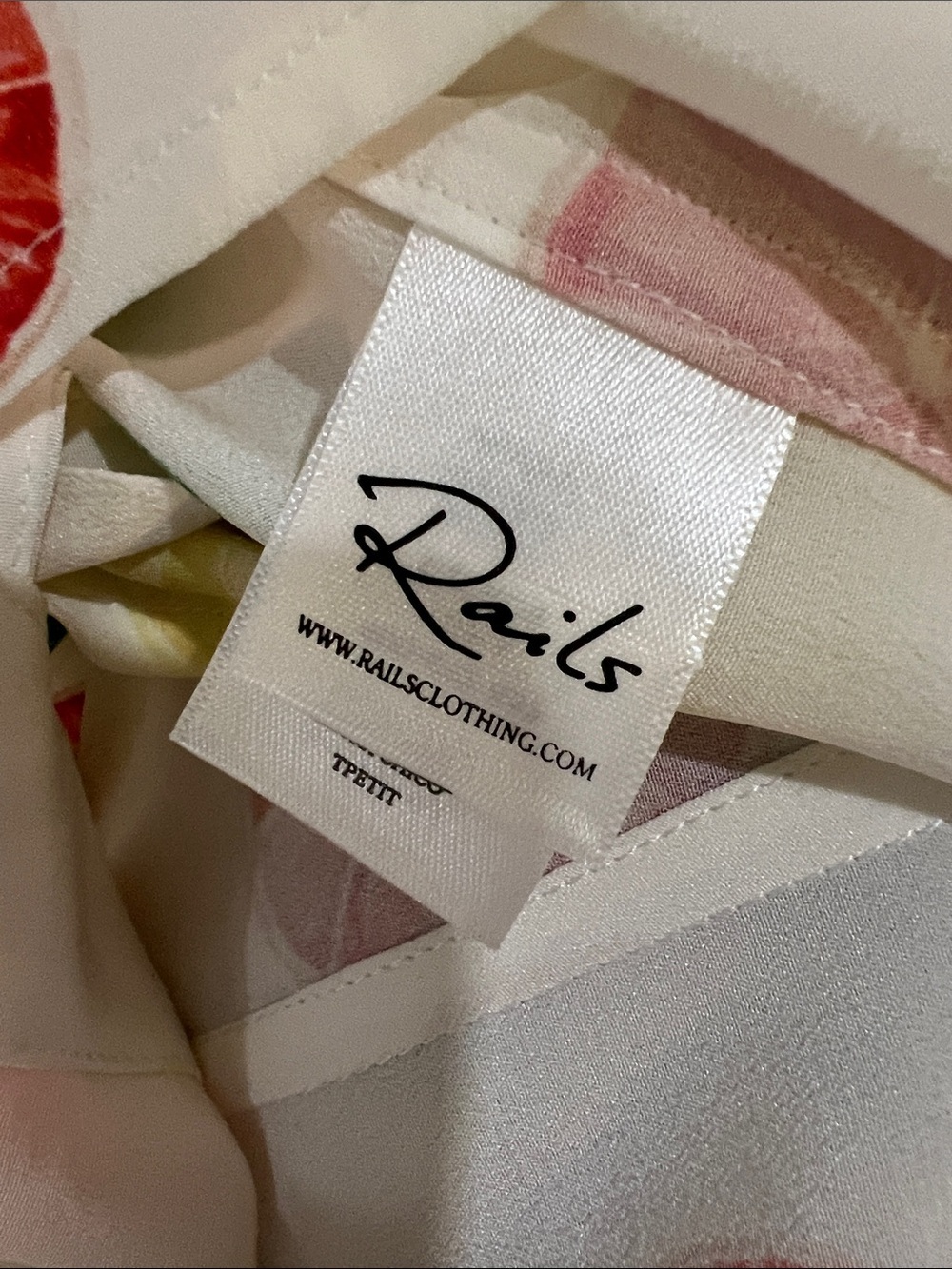 🛍️ BOGO FREE Rails Thea Silk Citrus Top 100% silk size XS - Picture 4 of 6